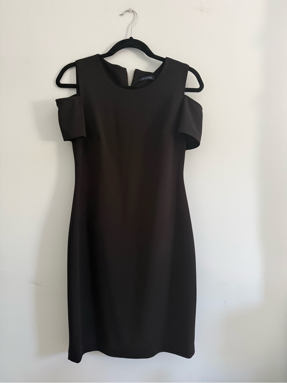 Tommy Hilfiger Black Open Shoulder Dress